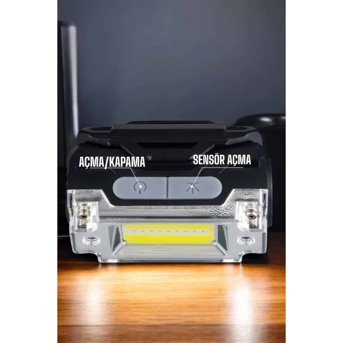 CEYLAN ADAM Kafa Lambası Kamp Feneri Balıkçı Feneri Başlıklı Suya Dayanıklı