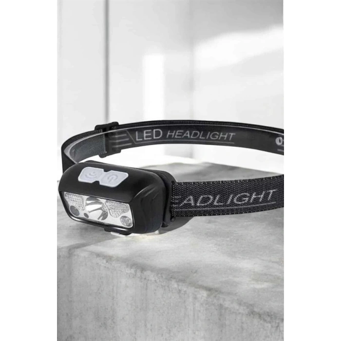 CEYLAN ADAM Kafa Lambası Kamp Lambası Sensörlü Şarjlı Ayarlanabilir