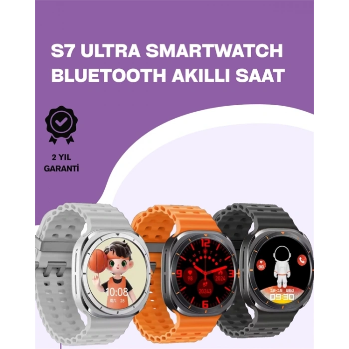 CEYLAN ADAM Kalori ve Nabız Ölçen Akıllı Saat | Sağlık Takip Fonksiyonlu | Silikon Kordon