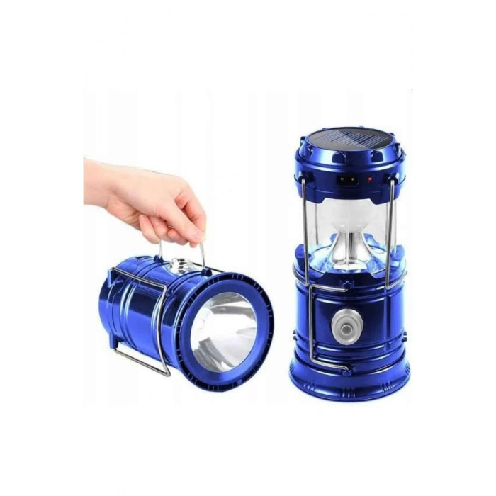 CEYLAN ADAM Kamp Lambası Güneş Enerjili Led Lamba Işıldak Şarjlı Powerbank Özellikli