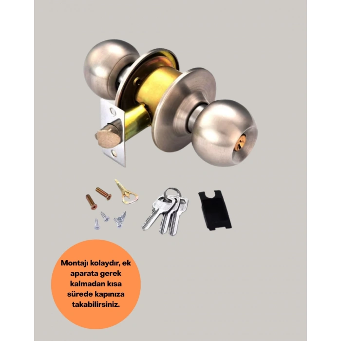 CEYLAN ADAM Kolay Montajlı Modern Tasarım Topuzlu Kilit