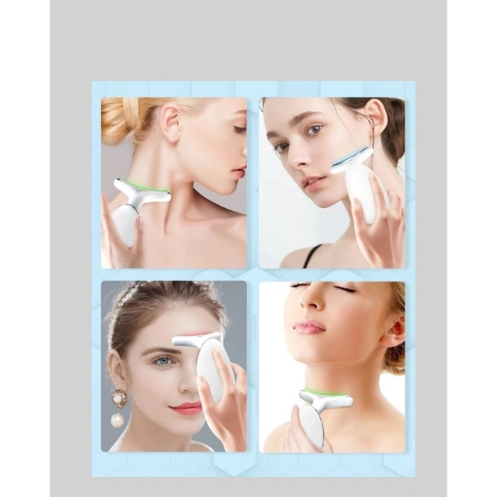 CEYLAN ADAM Kompakt ve Taşınabilir Cilt Bakım Cihazı – 3 Fonksiyonlu, USB Şarjlı, LED Işıklı Güzellik Aleti