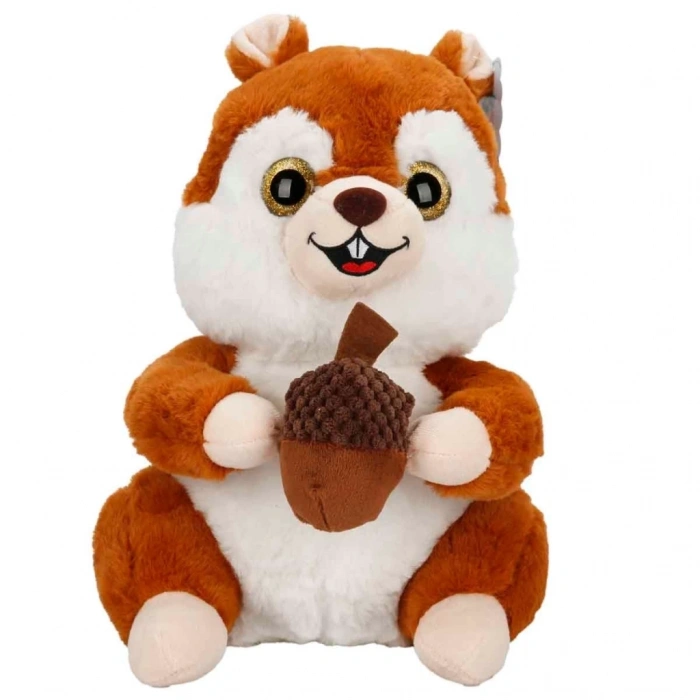 CEYLAN ADAM  Kurdelalı Peluş Sincap 30 cm