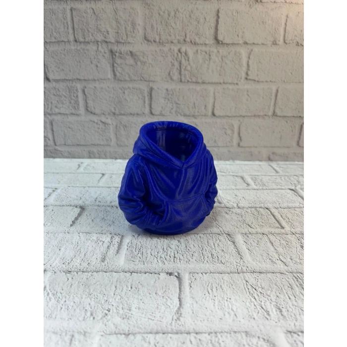 CEYLAN ADAM Lacivert Hoodie Kalemlik 10x10 cm Masa Üstü Düzenleyici