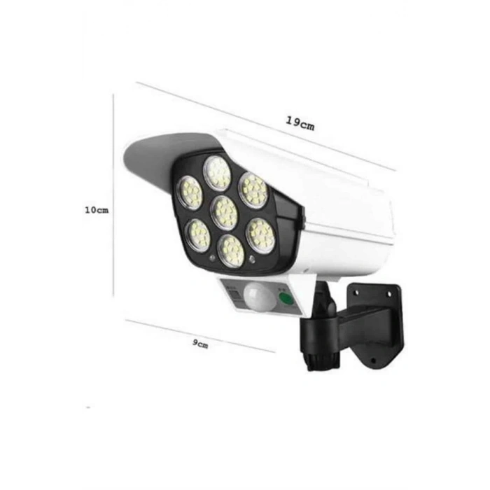 CEYLAN ADAM LED Lamba-Güneş Paneli Destekli Uzaktan Kumandalı Solar LED Lamba