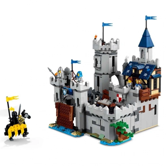 CEYLAN ADAM  LEGO Creator 3ü 1 Arada Orta Çağ Atlı Şövalye Kalesi 31168