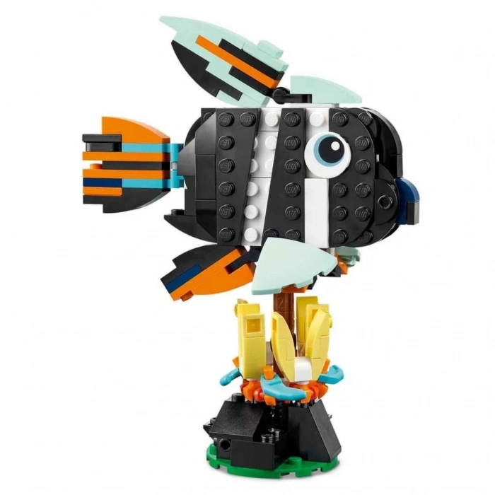 CEYLAN ADAM  LEGO Creator 3ü 1 Arada Vahşi Hayvanlar: Tropikal Tukan Kuşu 31173