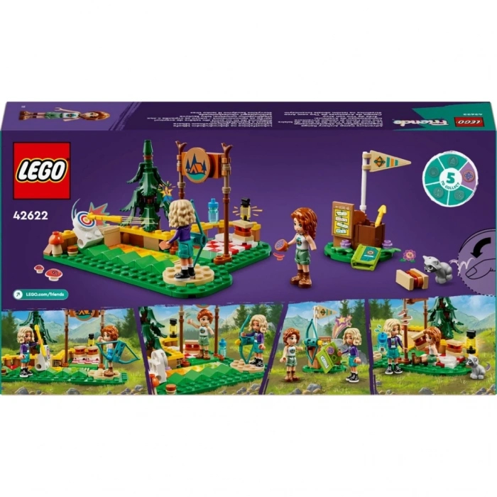 CEYLAN ADAM  LEGO Friends Macera Kampı Okçuluk Alanı Oyuncağı 42622