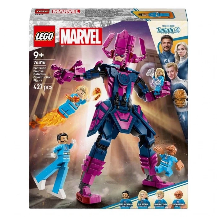 CEYLAN ADAM  LEGO Marvel Fantastik Dörtlü, Galactus Yapım Figürüne Karşı 76316