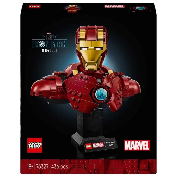 CEYLAN ADAM  LEGO Marvel Iron Man MK4 Büstü 76327