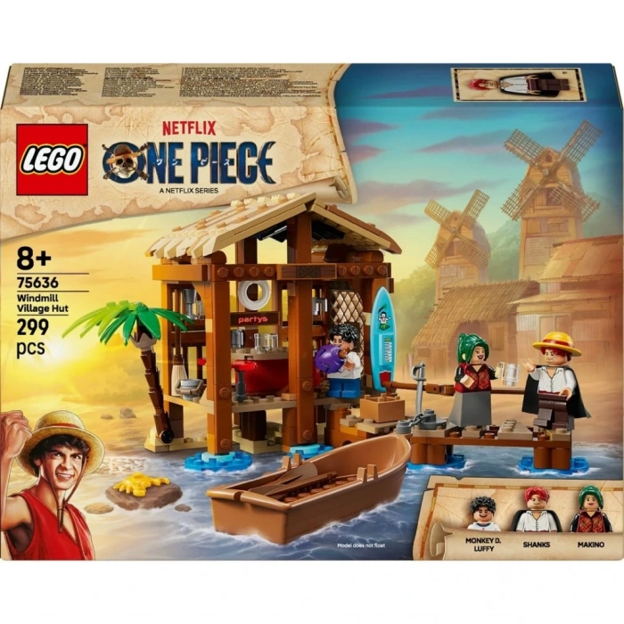 CEYLAN ADAM LEGO ONE PIECE Yel Değirmeni Köyü Kulübesi 75636