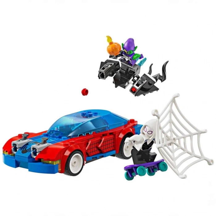 CEYLAN ADAM   LEGO Super Heroes Örümcek Adam Yarış Arabası ve Venom Green Goblin 76279