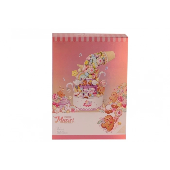 CEYLAN ADAM LZ1953 MÜZİK KUTUSU  BLOCK OYUNCAK 909 PARÇA