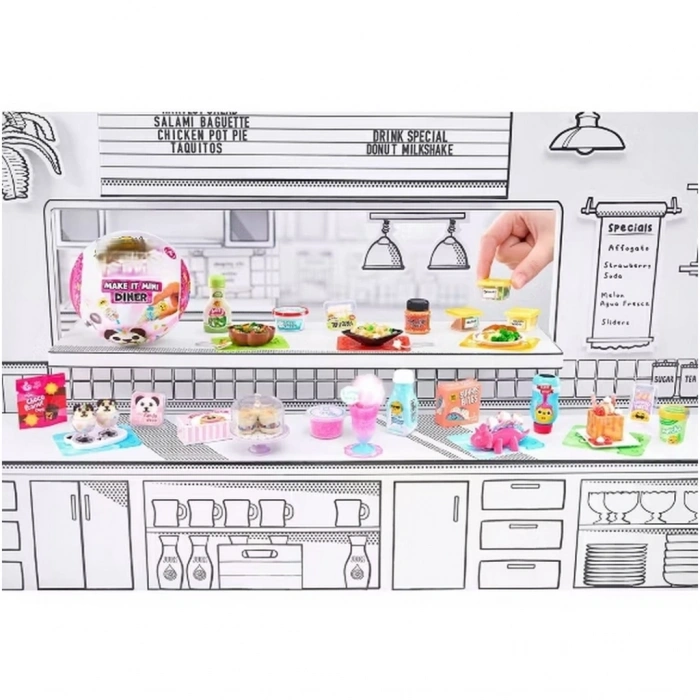 CEYLAN ADAM Make It Mini Diner Series 4 Sürpriz Paket