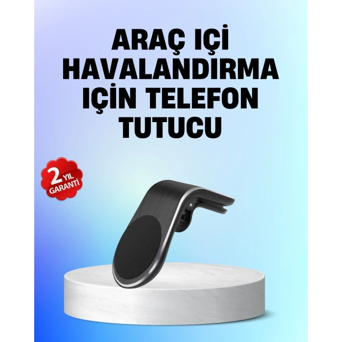 CEYLAN ADAM Manyetik Araç Telefon Tutucu – 360° Döner Kalorifer Petekli