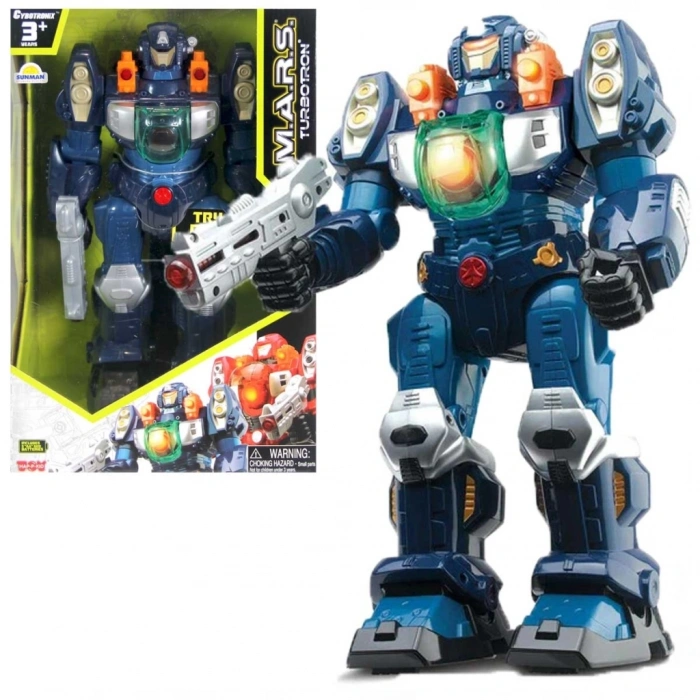 CEYLAN ADAM  M.A.R.S Turbotron Işıklı Sesli Yürüyen Robot