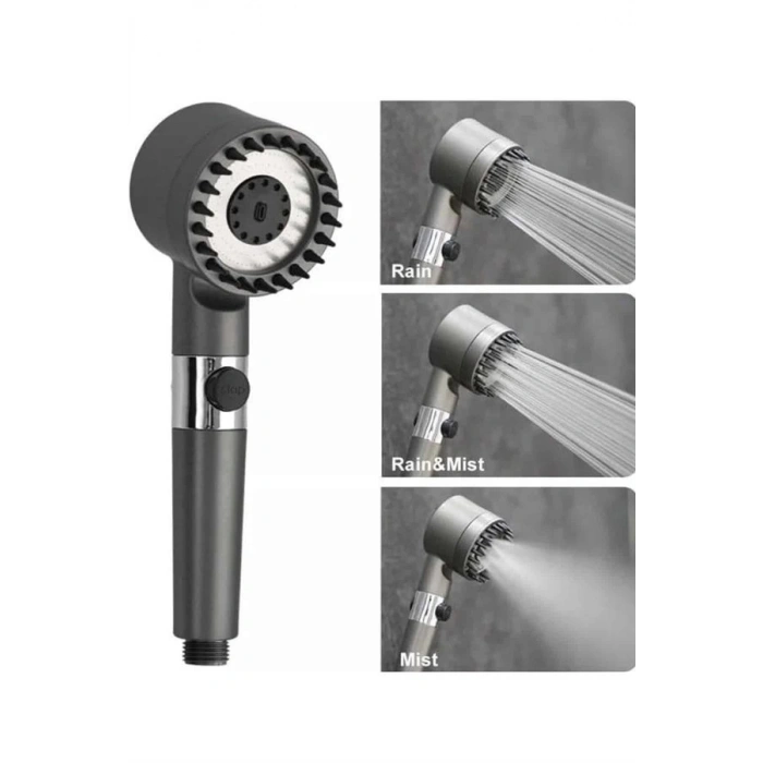 CEYLAN ADAM Masaj Etkili Turbolu Çok Fonksiyonlu Filtreli Duş Başlığı Yeni Nesil
