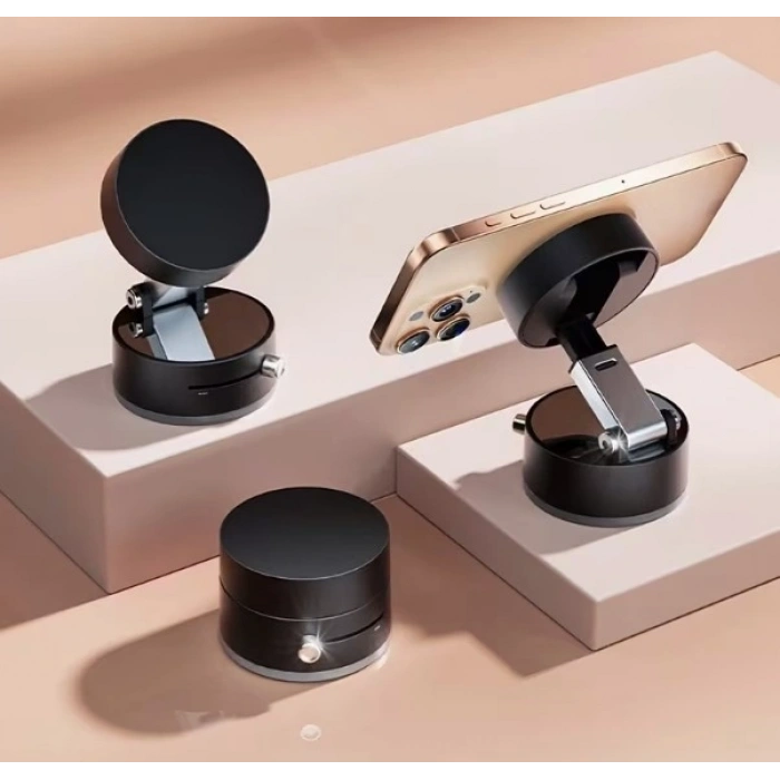 CEYLAN ADAM Mıknatıslı Katlanabilir Telefon Tutucu - Torpido ve Cam Uyumlu