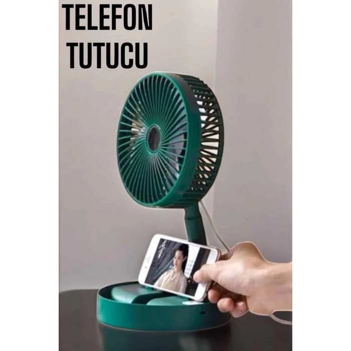 CEYLAN ADAM Mini Fan Soğutucu Telefon Tutucu Vantilatör