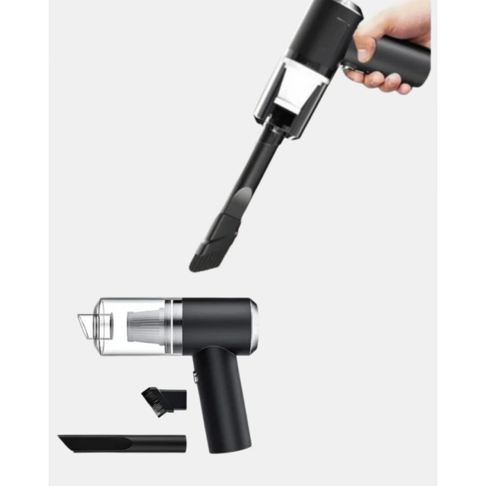 CEYLAN ADAM Mini Şarjlı Araç Süpürgesi – 120W Güçlü Motor, 5500PA Vakum Emiş, Yıkanabilir Filtre