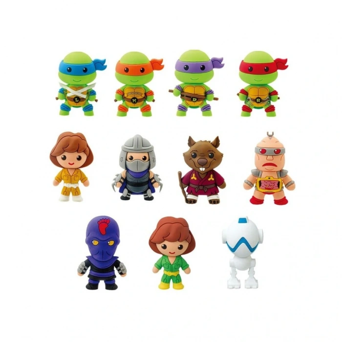 CEYLAN ADAM MONO 63160 Monogram Ninja Turtles Klipsli Figür Seri 1 24lü display