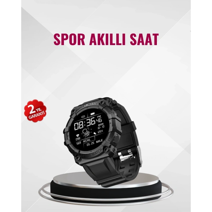 CEYLAN ADAM Nabız Ölçerli Akıllı Saat – Adım Sayar ve Kalori Ölçer Özellikli