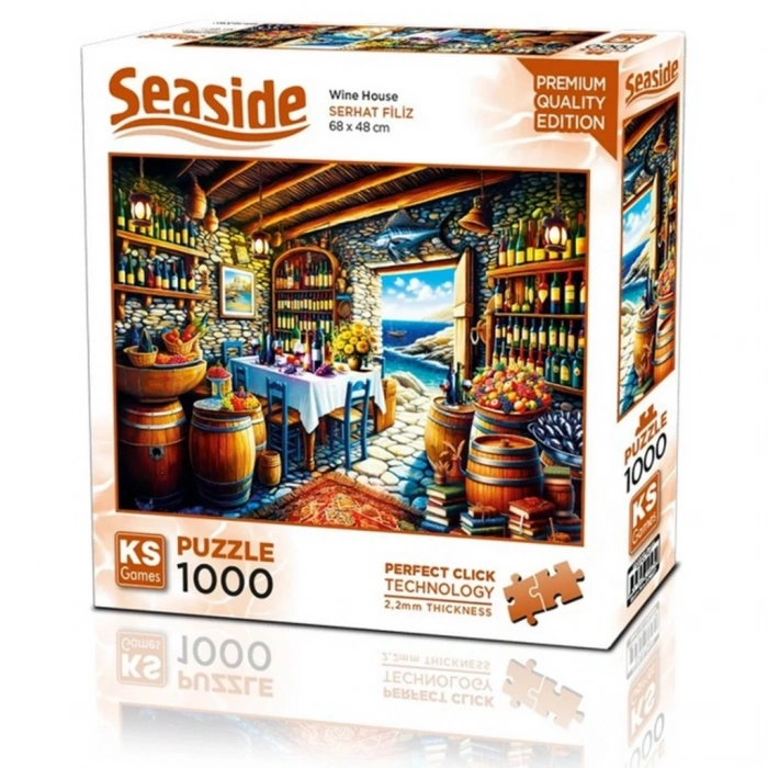 CEYLAN ADAM NessiWorld Wine House Puzzle 1000 Parça