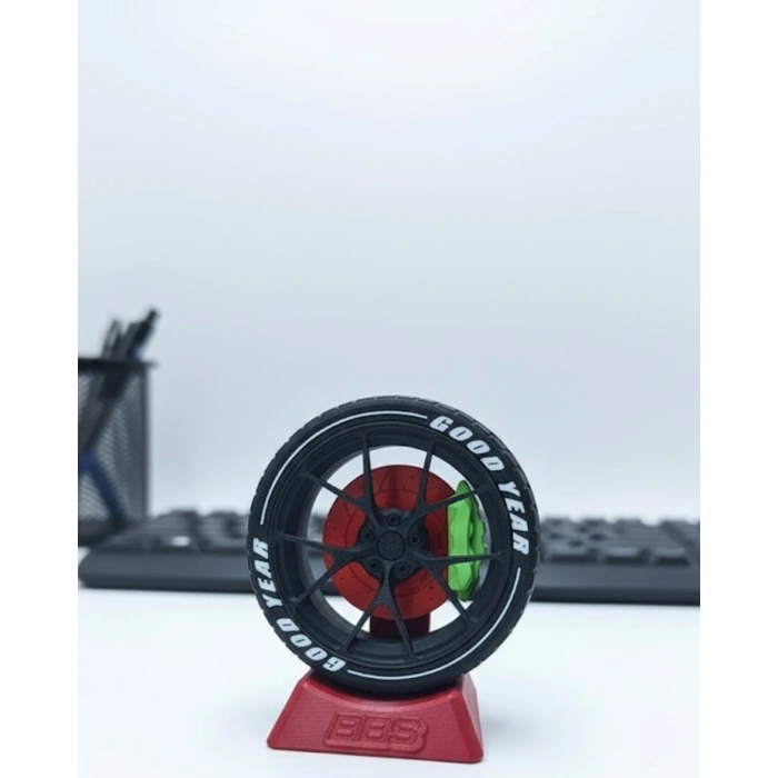 CEYLAN ADAM Otomobil Jant Görünümlü Ofis Masa Dekoru Hediye Seçeneği