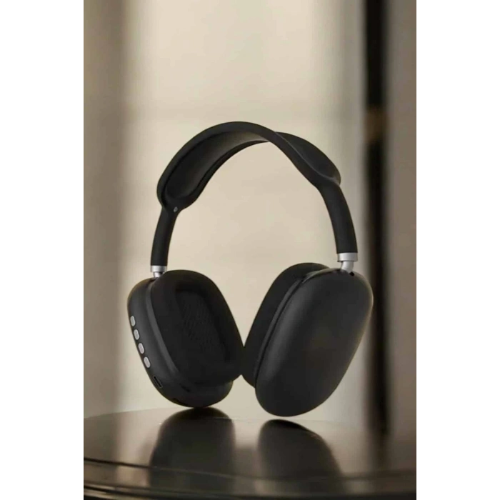 CEYLAN ADAM P9 Plus Kulaklık Siyah Bluetooth Bağlantılı Kulak Üstü Kablosuz