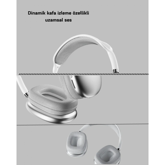 CEYLAN ADAM P9 Pro Plus Bluetooth Kulak Üstü Kulaklık –Gürültü Engelleme ve 5 Saat Dinleme Süresi