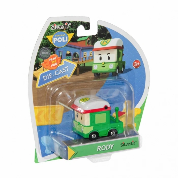 CEYLAN ADAM POLI 83259 Metal Araç Karakter Figürler -Neco