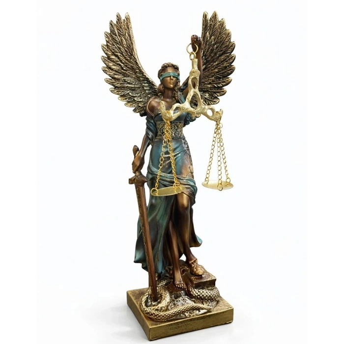 CEYLAN ADAM Polyester Kanatlı Adalet Biblosu Alk4418