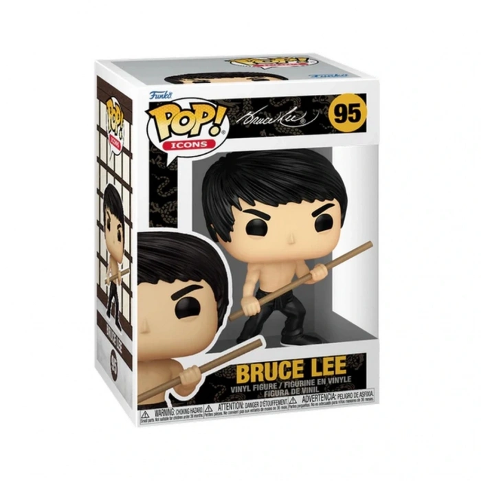 CEYLAN ADAM POP Icons: Bruce Lee with Bo Staff