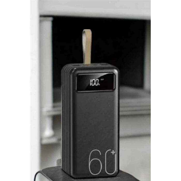 CEYLAN ADAM Powerbank 60.000 MAH 4 Portlu Uzun Şarj Süreli Dijital Göstergeli