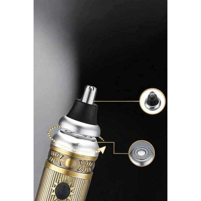 CEYLAN ADAM Profesyonel Saç Sakal ve Vücut Tıraşına Uygun Sıfır Sinek Kaydı Tıraş