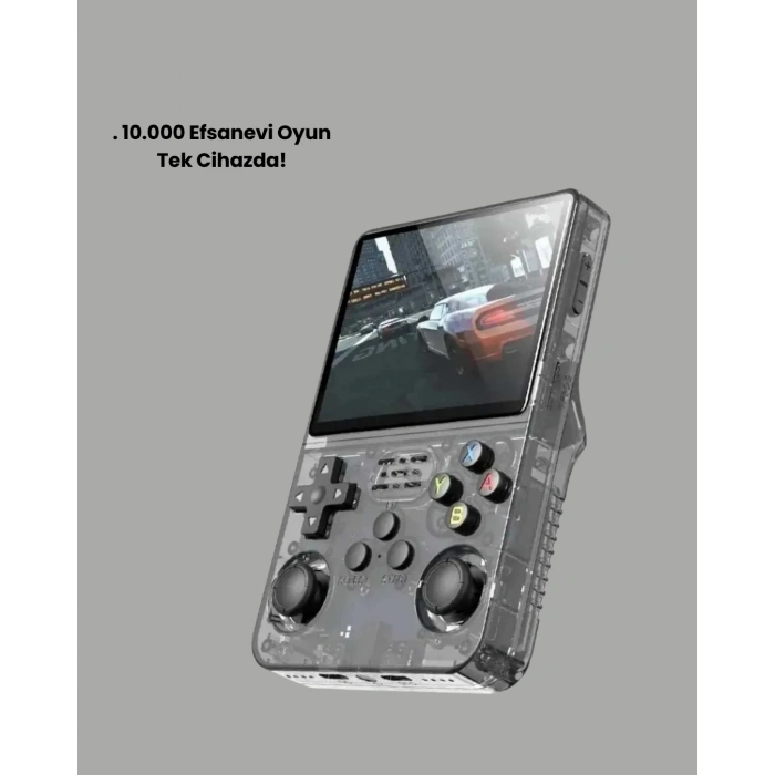 CEYLAN ADAM R36 Ultra Çift Joystickli Retro Oyun Konsolu 2500mAh Bataryalı