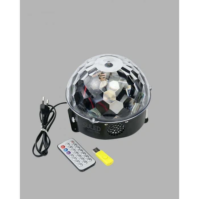 CEYLAN ADAM RGB LED Disko Topu Projektör – Ev Partileri, Doğum Günleri ve Eğlence İçin Işık Şovu