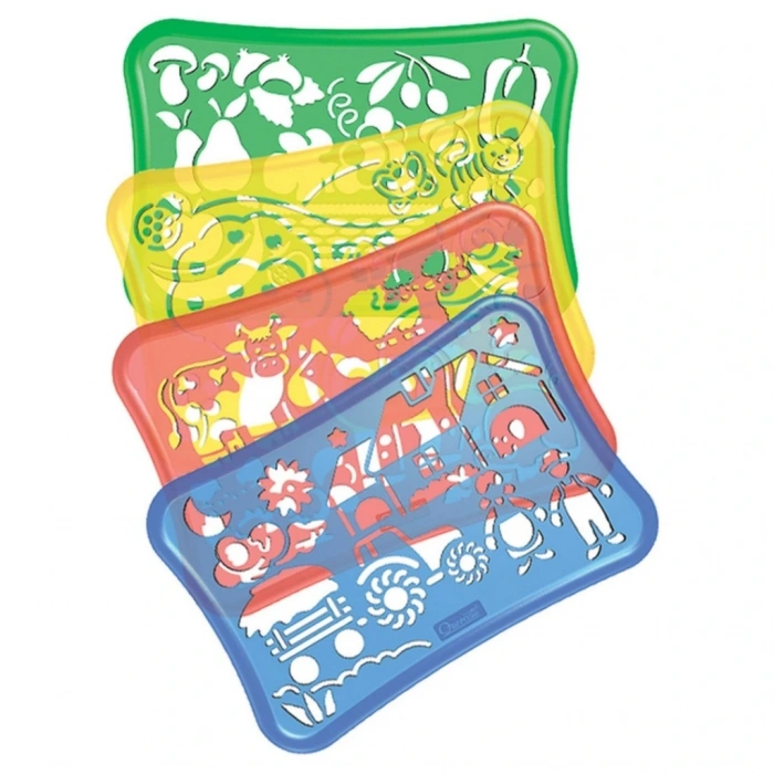 CEYLAN ADAM Şablon Tasarım Seti Çiftlik 19 Parça