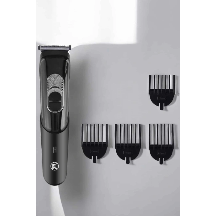 CEYLAN ADAM Saç Sakal Lazer Epilasyon Öncesi Tüy Kısaltma Makinesi Unısex 4 Taraklı