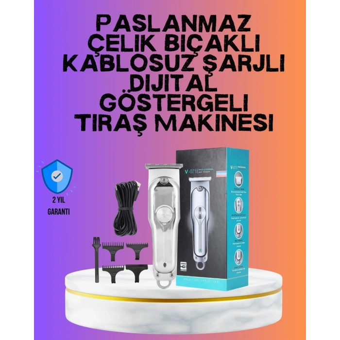 CEYLAN ADAM Saç ve Sakal Kesme Makinesi – Profesyonel ve Çok Fonksiyonlu