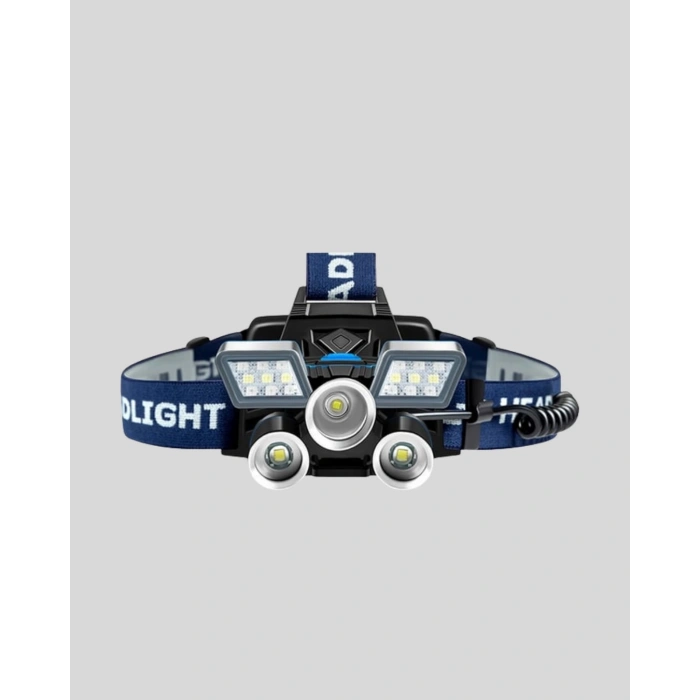 CEYLAN ADAM Şarj Edilebilir LED Kafa Feneri – 4 Işık Modu, IPX5 Su Geçirmez, Hareket Sensörlü