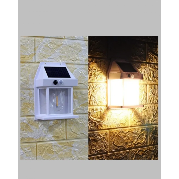 CEYLAN ADAM Sensörlü Solar Led Dış Duvar Aydınlatma