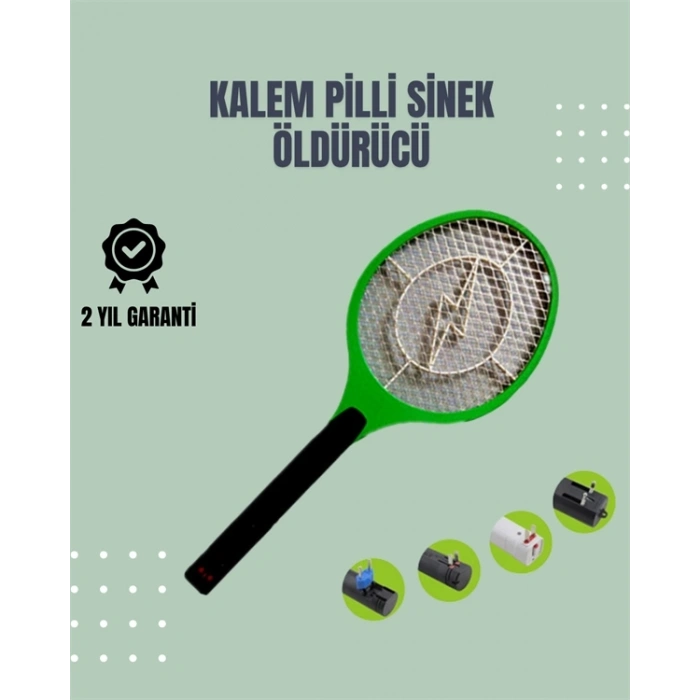 CEYLAN ADAM Sessiz ve Etkili Böcek Öldürücü – Üç Katmanlı Koruyucu Izgaralı Elektronik Sineklik