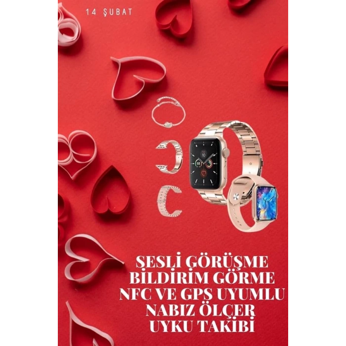 CEYLAN ADAM Sevgiliye Özel Yeni Nesil Akıllı Saat Çiftlere Özel Kampanya Çift Saatleri
