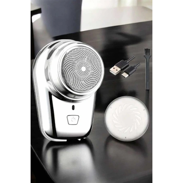 CEYLAN ADAM Seyahat Tipi Tıraş Makinesi Taşınabilir Kablosuz Mini Paslanmaz Çelik