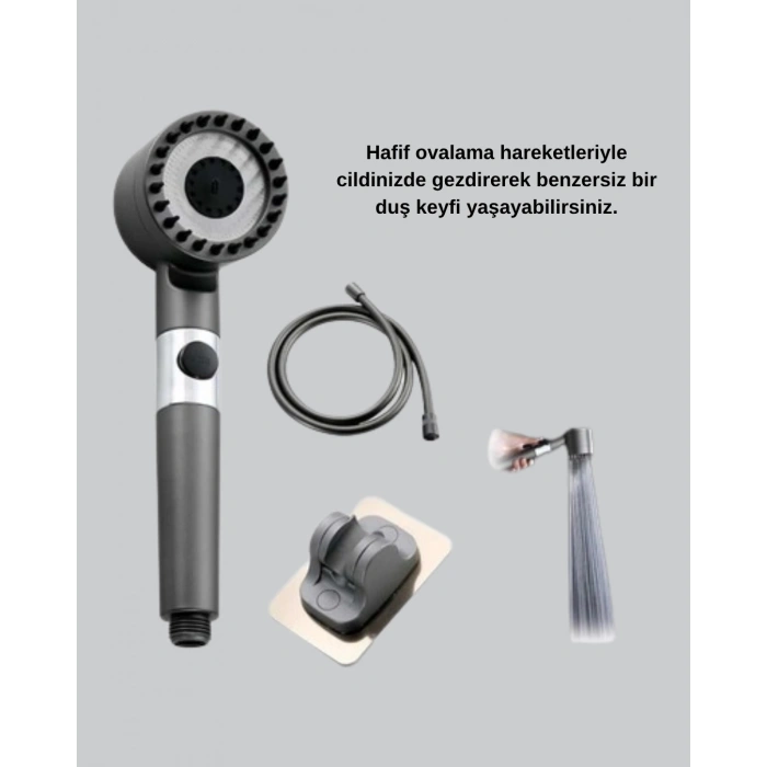 CEYLAN ADAM Spa Masaj Uçlu Duş Başlığı – Yorgunluğu Gideren Rahatlatıcı Duş Deneyimi