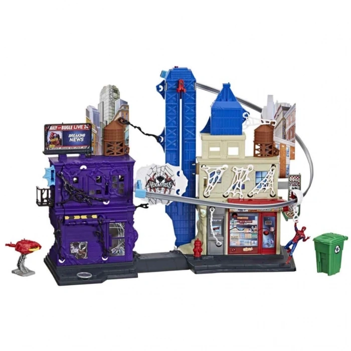 CEYLAN ADAM Spider-Man Venom Versus Web Slinging City Oyun Seti