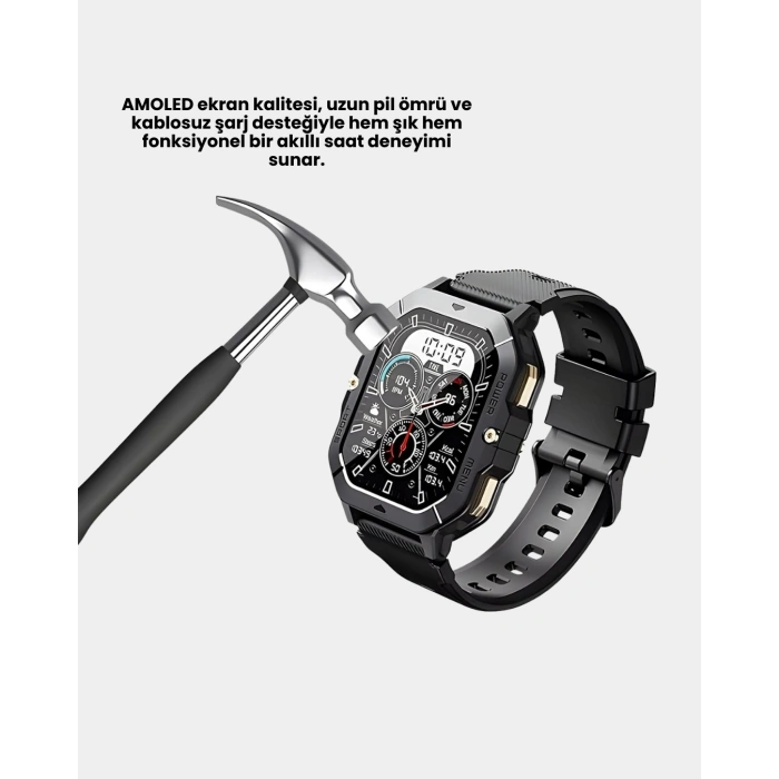 CEYLAN ADAM SQ-18 AMOLED Akıllı Saat