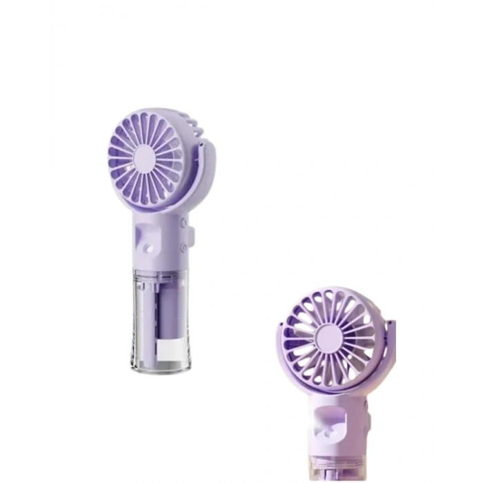 CEYLAN ADAM Su Sisi Püskürtmeli Taşınabilir El Fanı – Çocuk ve Öğrencilere Uygun, Kamp ve Seyahat İçin