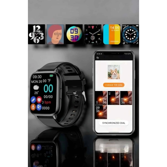 CEYLAN ADAM Suya Dayanıklı Bluetooth Akıllı Saat GPS, Adımsayar, Nabız & Sağlık Takibi